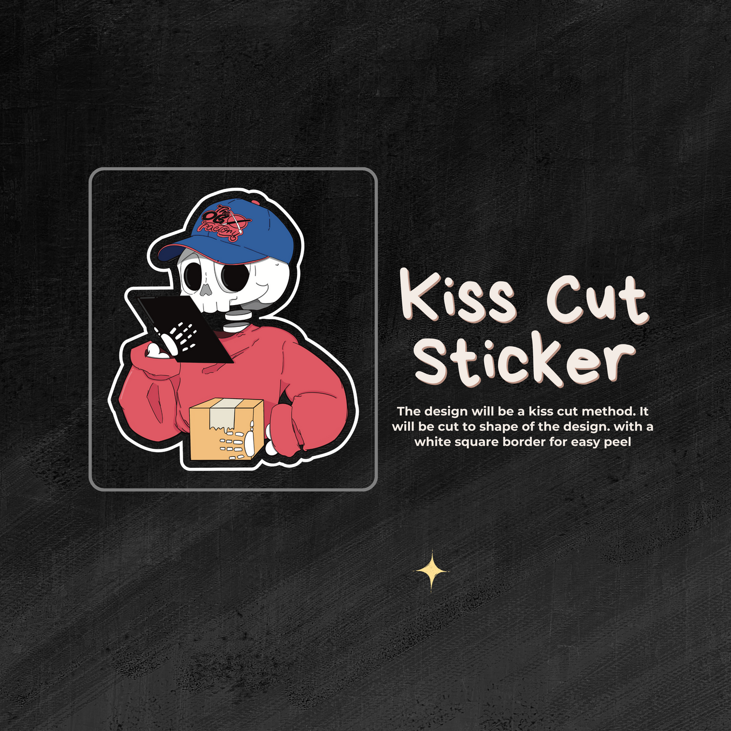 Kiss cut stickers