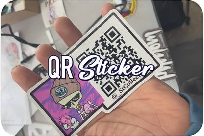 QR Code Stickers promo