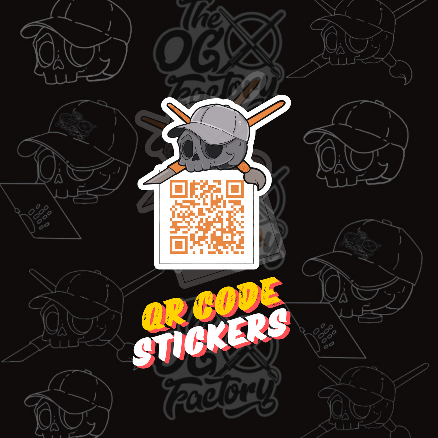 QR Code Stickers promo